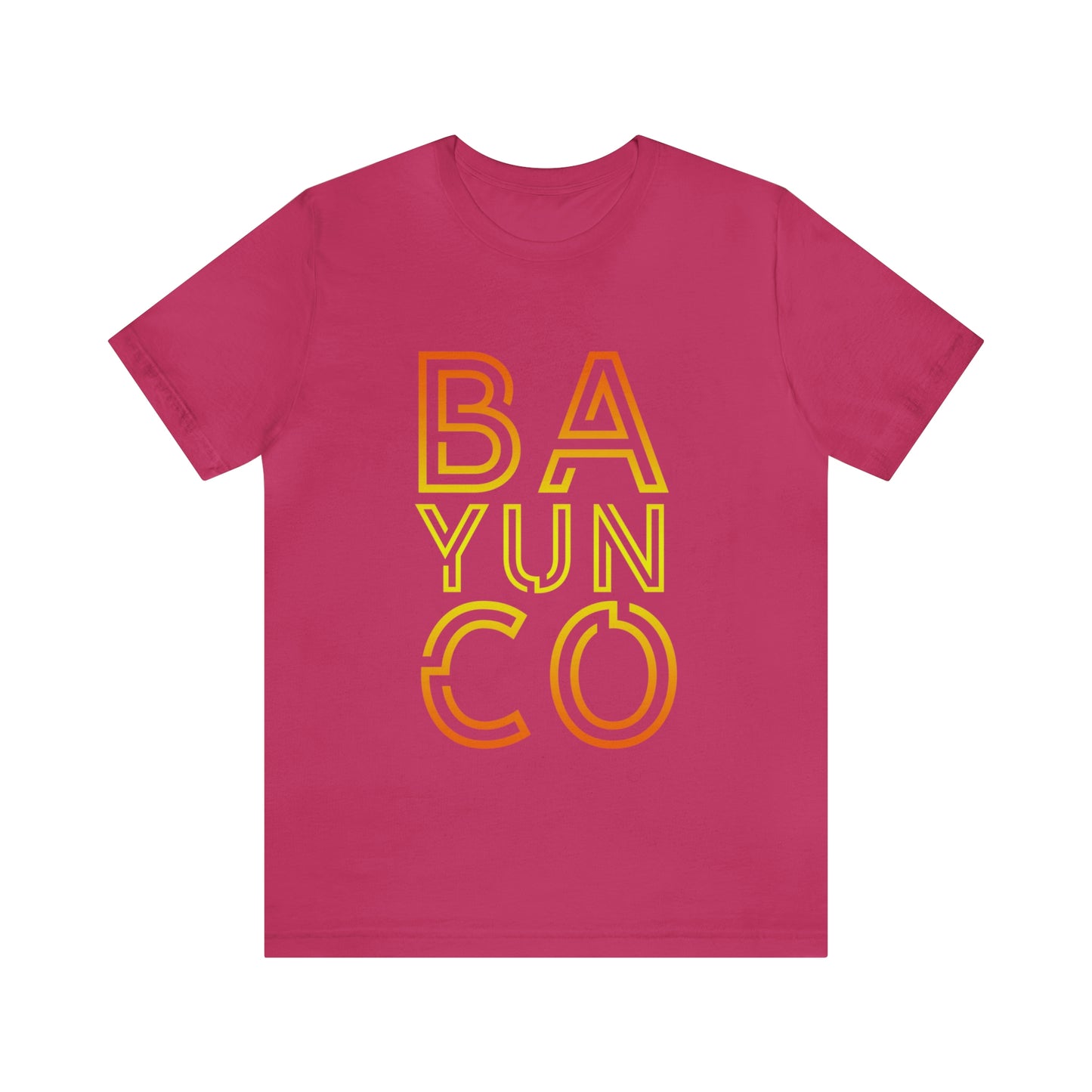 Bayunco Unisex Jersey Short Sleeve Tee