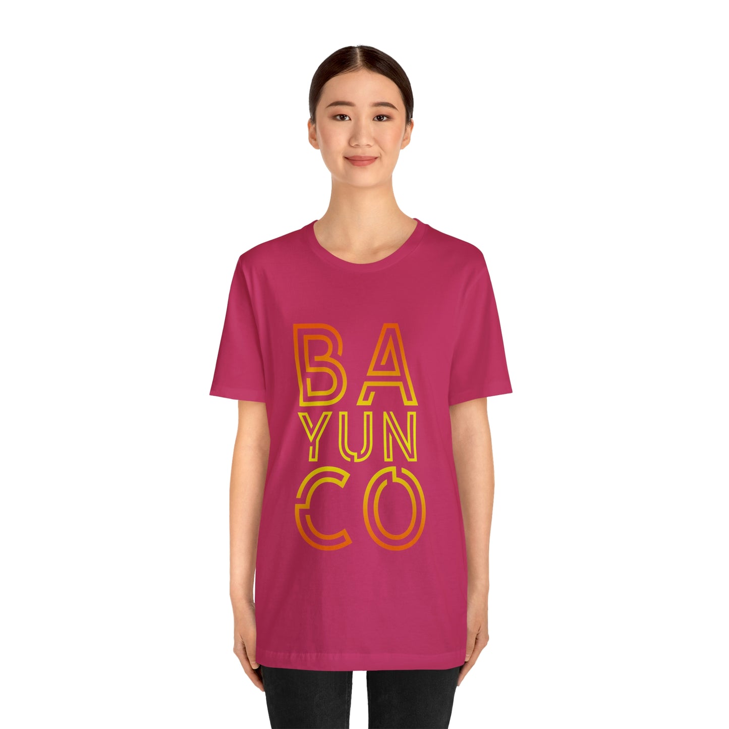 Bayunco Unisex Jersey Short Sleeve Tee