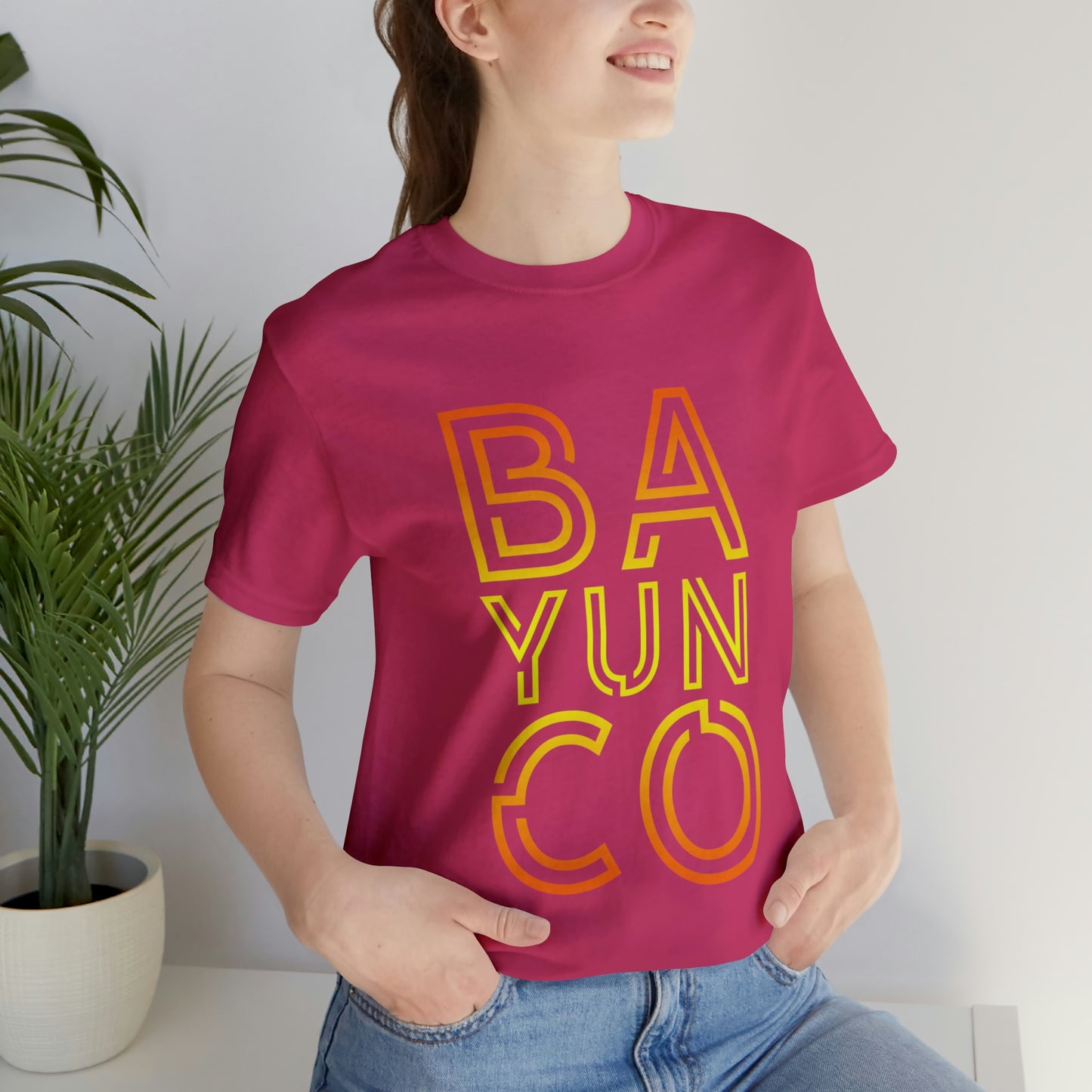 Bayunco Unisex Jersey Short Sleeve Tee