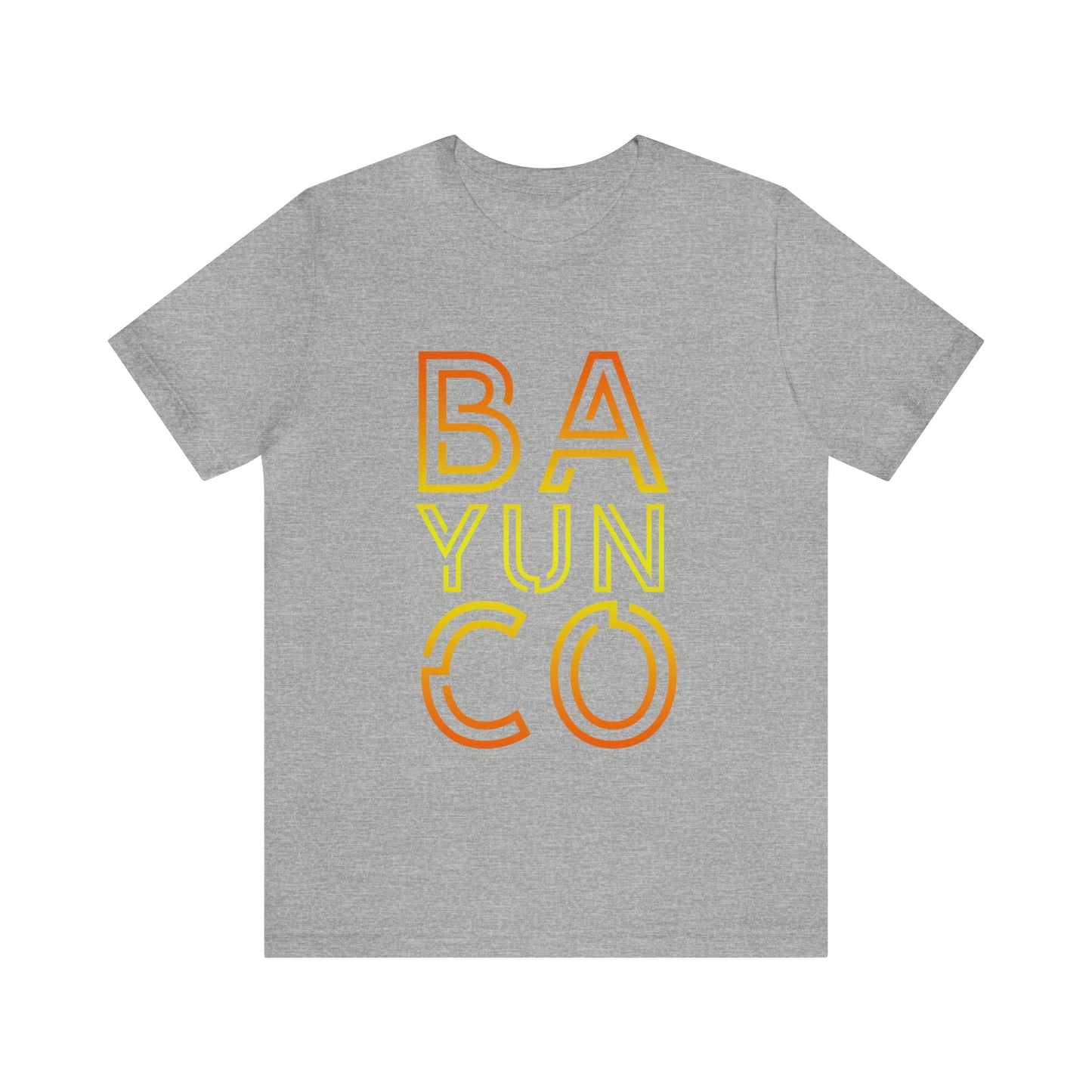 Bayunco Unisex Jersey Short Sleeve Tee