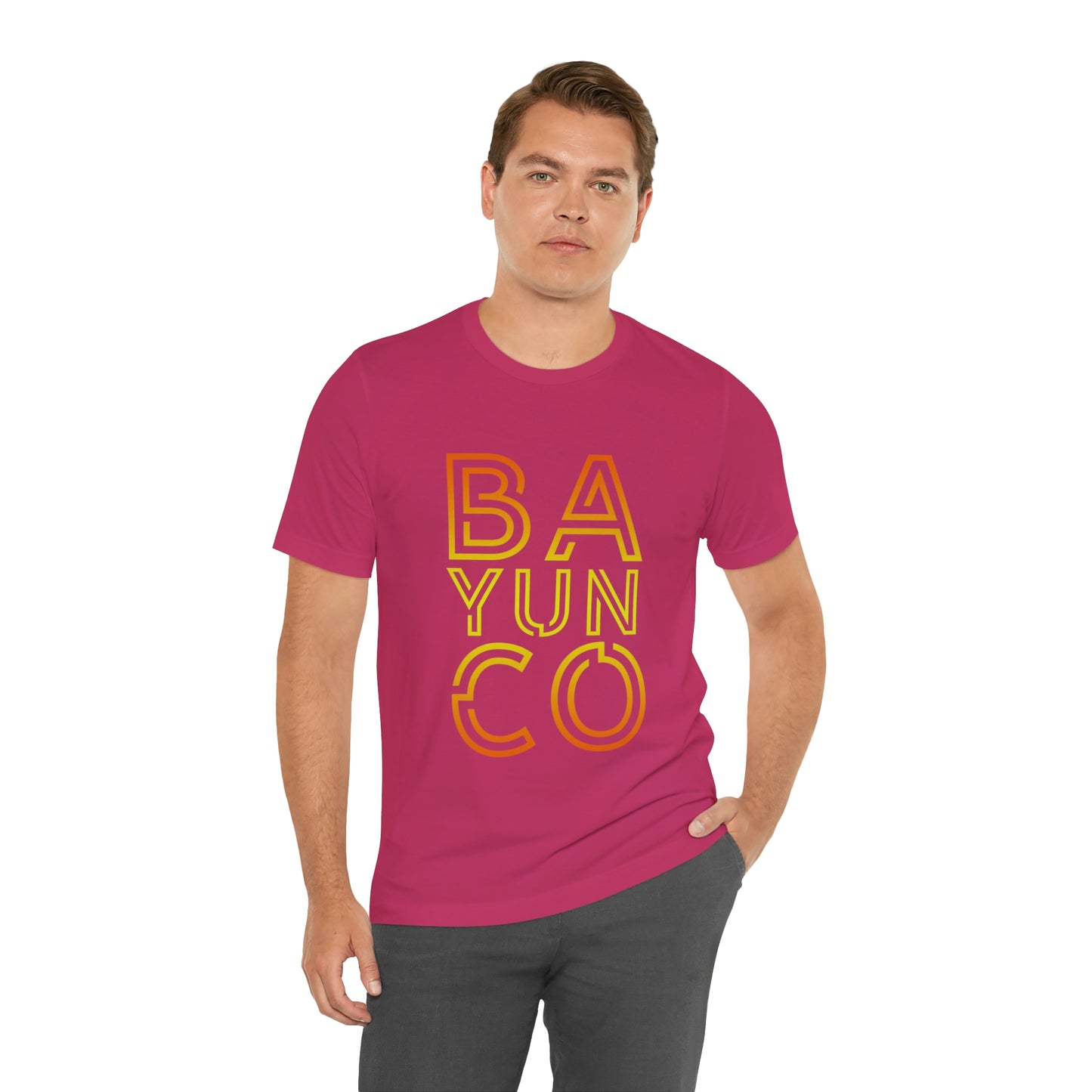 Bayunco Unisex Jersey Short Sleeve Tee