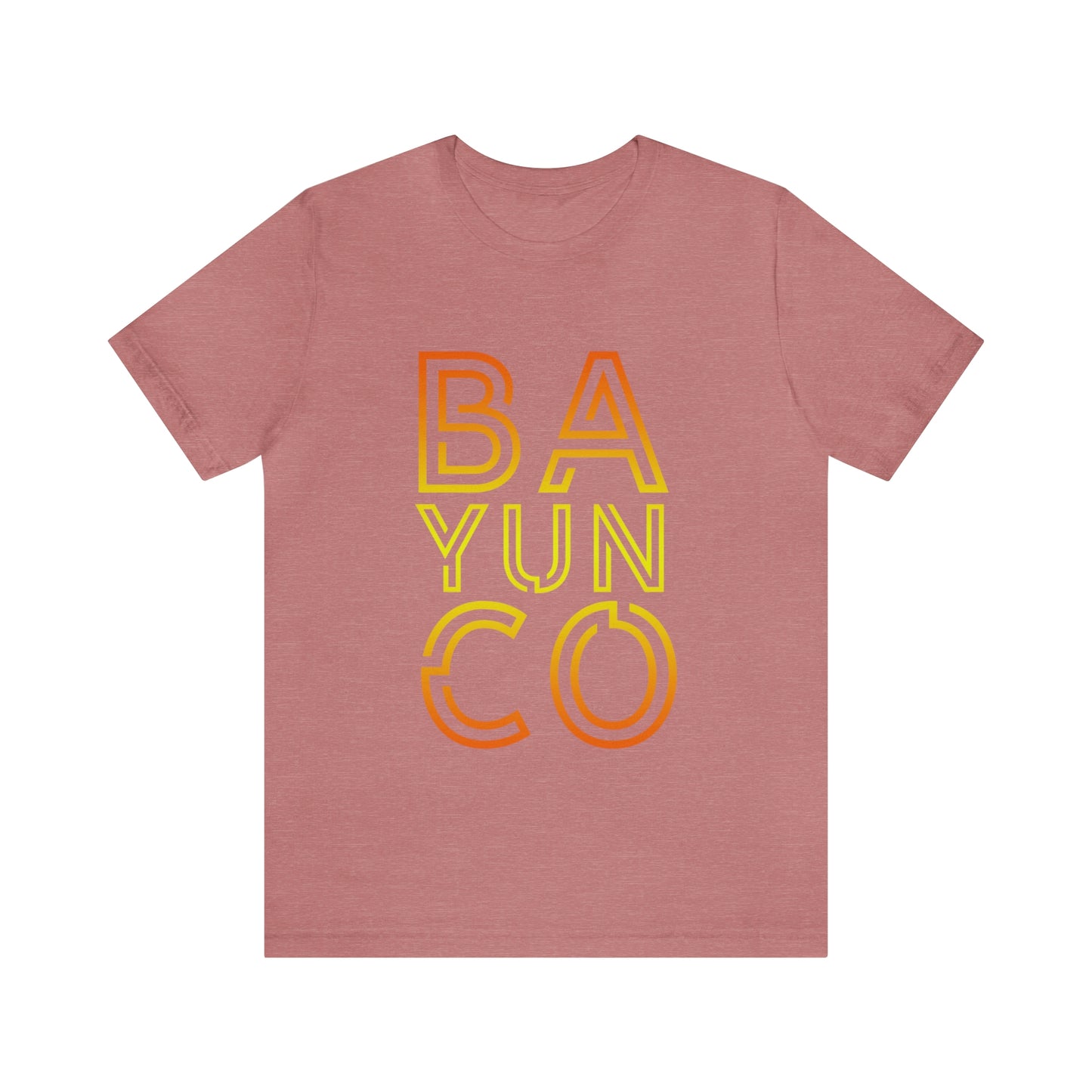 Bayunco Unisex Jersey Short Sleeve Tee