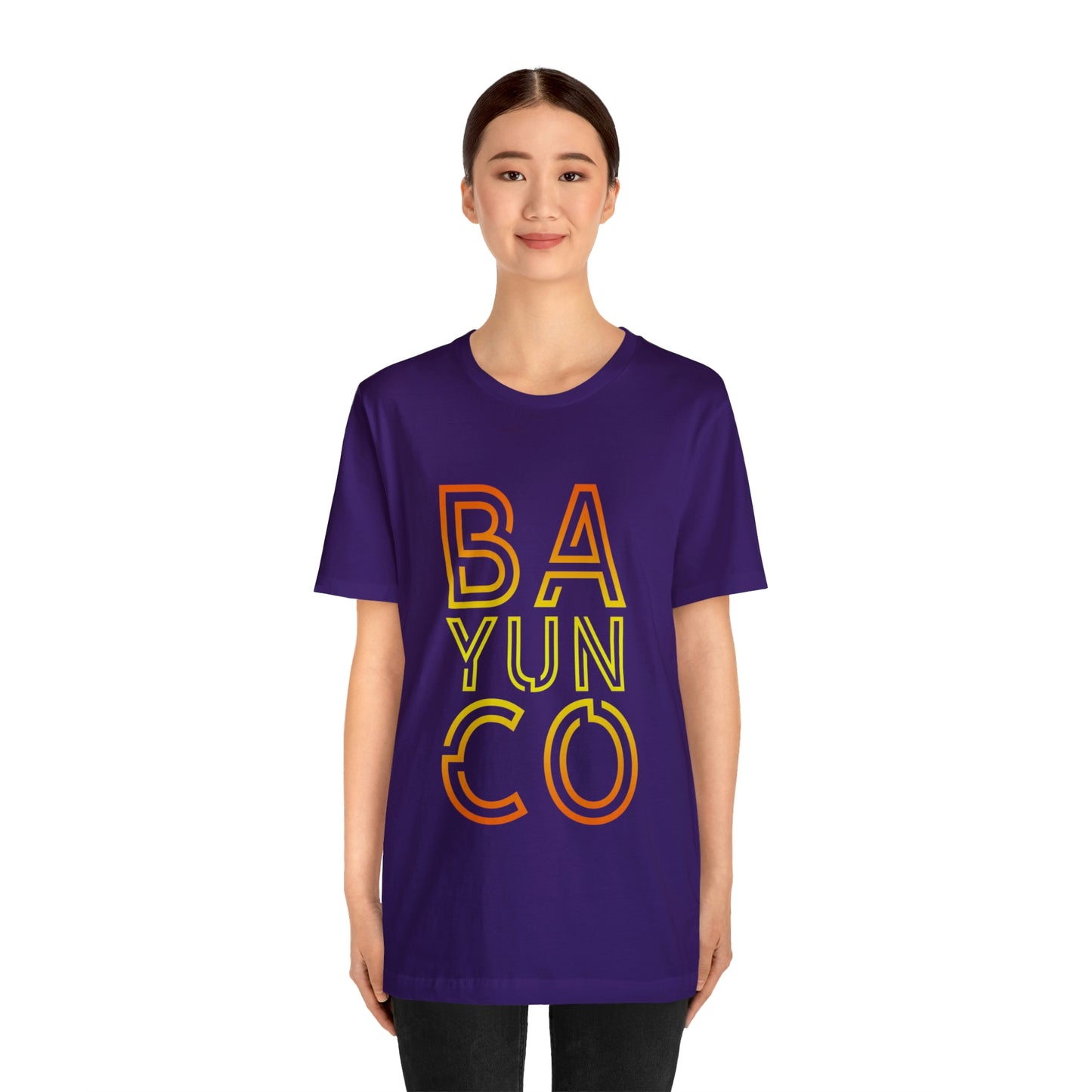 Bayunco Unisex Jersey Short Sleeve Tee